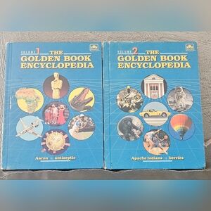The Golden Book Encyclopedia Volumes 1 & 2